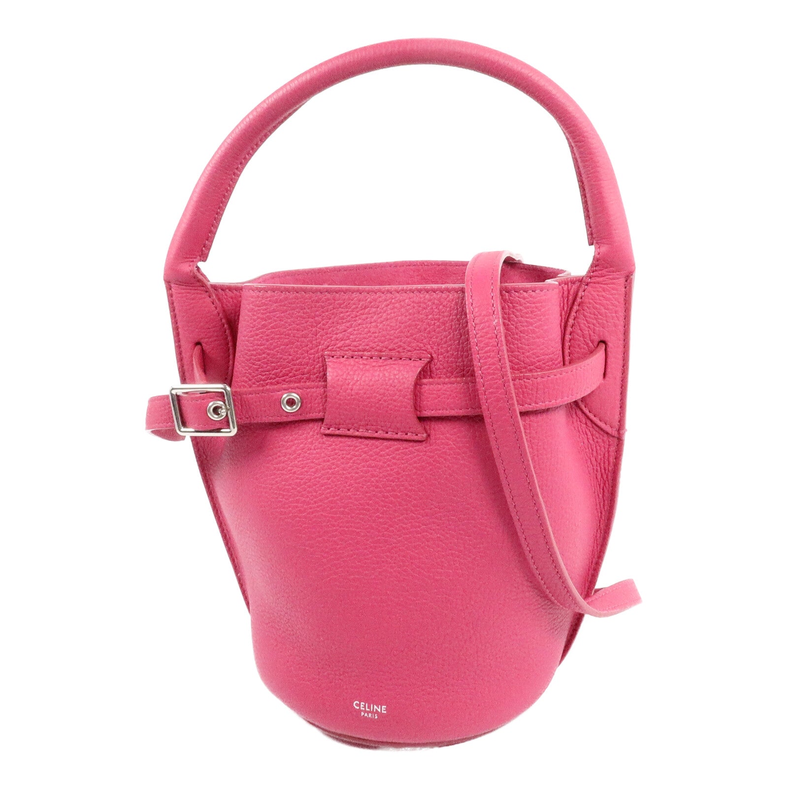 CELINE 牛皮皮革Big Bag Bucket手挽肩背兩用袋