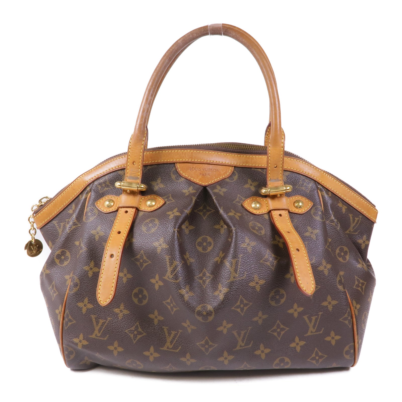 LOUIS VUITTON Monogram Tivoli GM金扣手挽袋