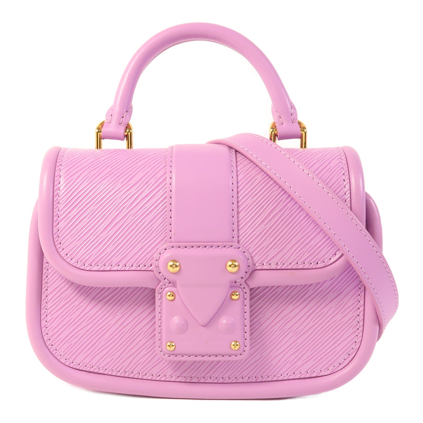 LOUIS VUITTON Epi Hide And Seek金扣手挽肩背兩用袋