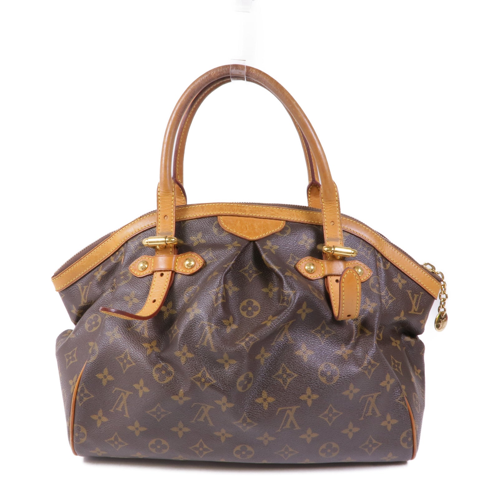 LOUIS VUITTON Monogram Tivoli GM金扣手挽袋