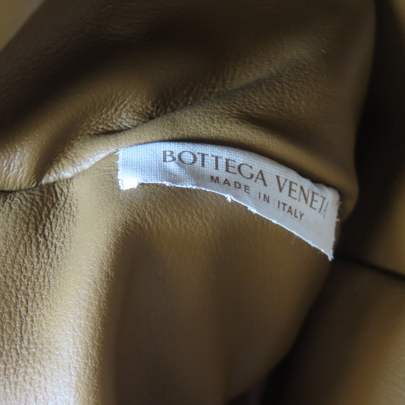 BOTTEGA VENETA 【激減優惠】牛皮皮革Chain Shoulder Bag金扣肩背袋啡色