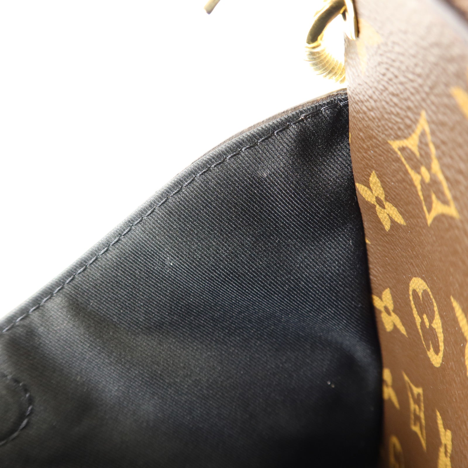 LOUIS VUITTON Monogram Odeon PM金扣肩背袋