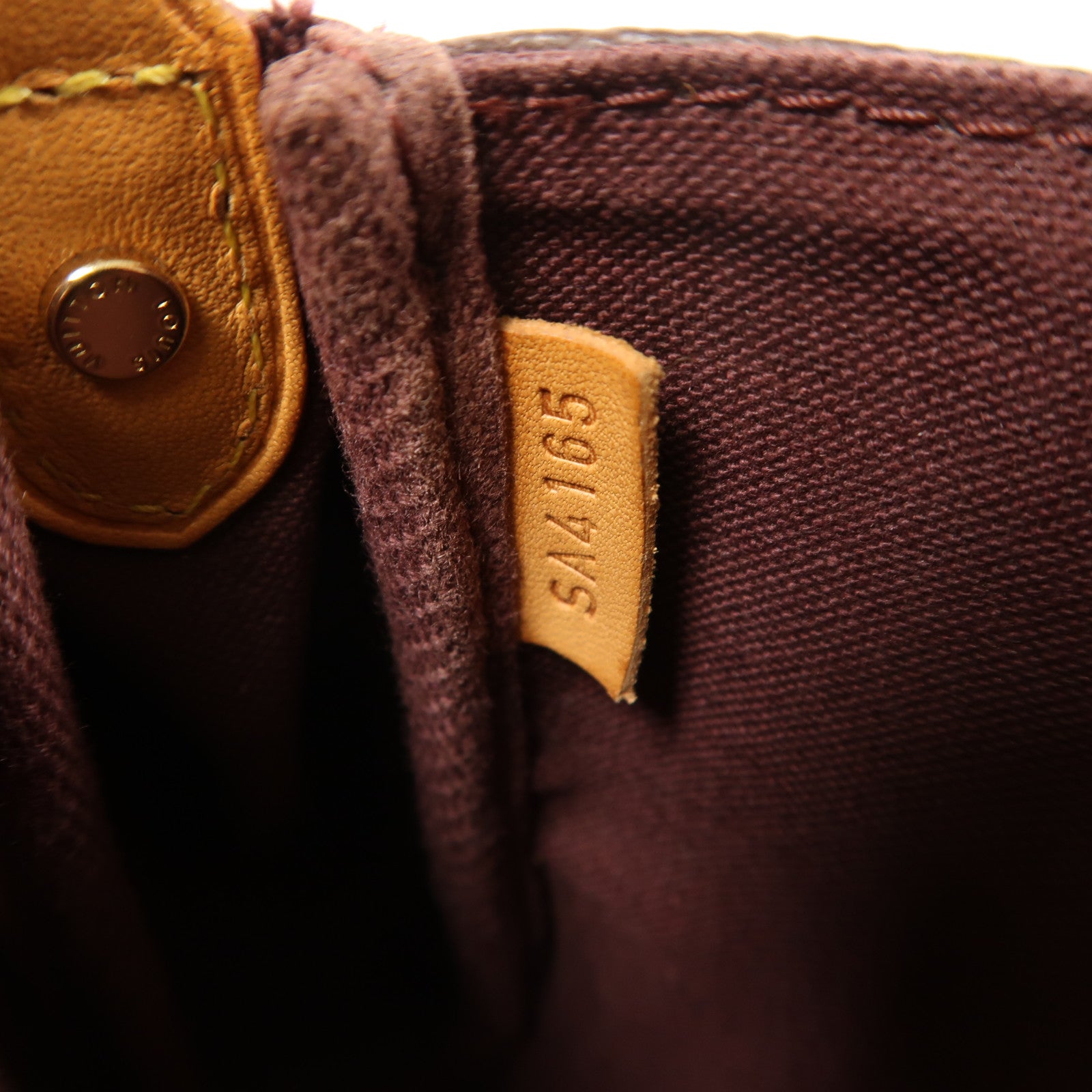 LOUIS VUITTON Monogram Favourite PM金扣手挽袋