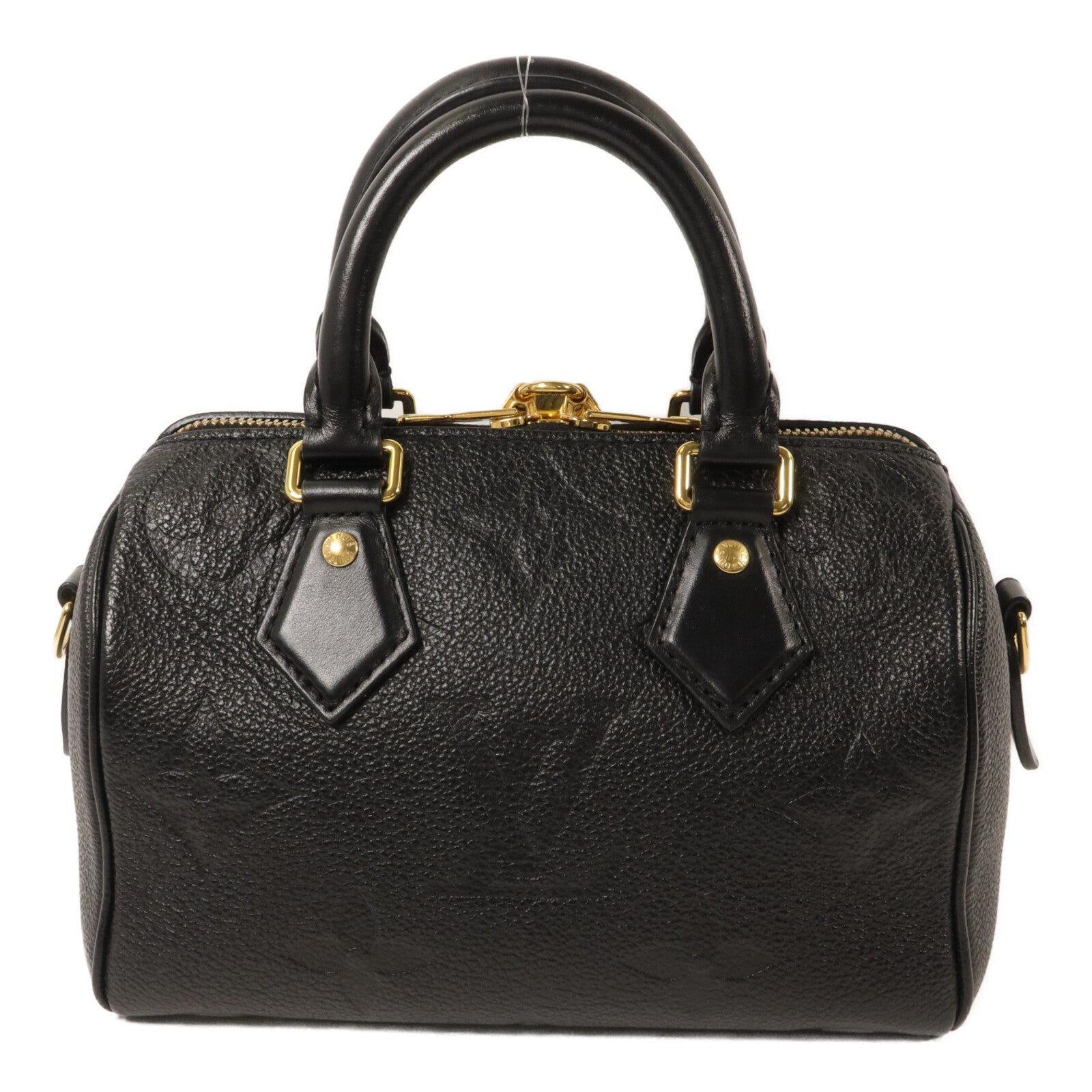 LOUIS VUITTON Monogram Empreinte Speedy Bandouliere 20鏈帶手挽肩背兩用袋