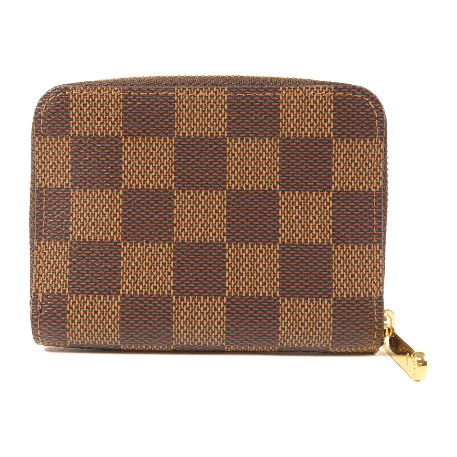 LOUIS VUITTON Damier Zippy Coin Purse金扣零錢包/卡片套