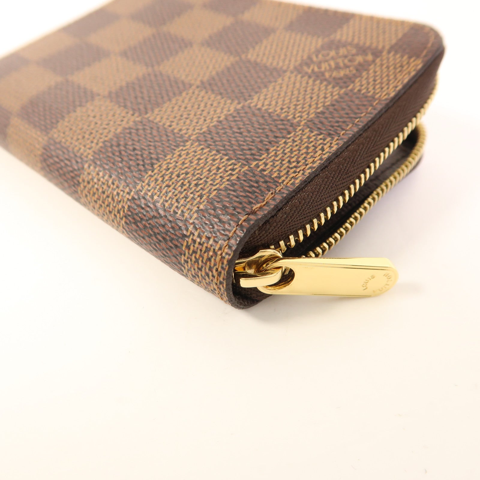 LOUIS VUITTON Damier Zippy Coin Purse金扣零錢包/卡片套