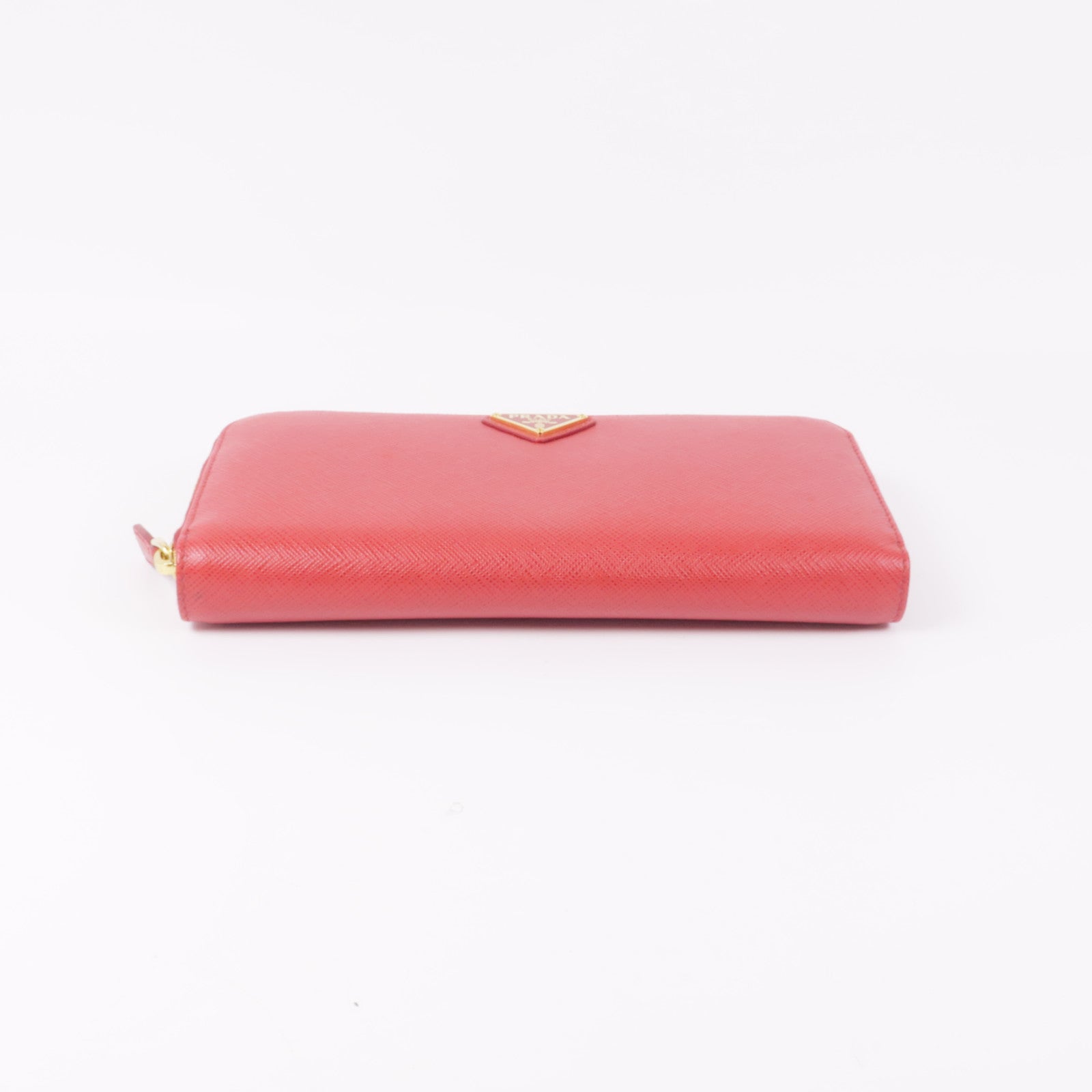 PRADA Saffiano皮革Long Wallet金扣長錢包