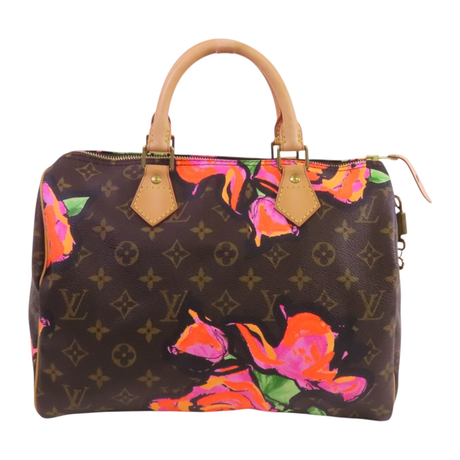 LOUIS VUITTON Monogram Speedy 30金扣手挽袋