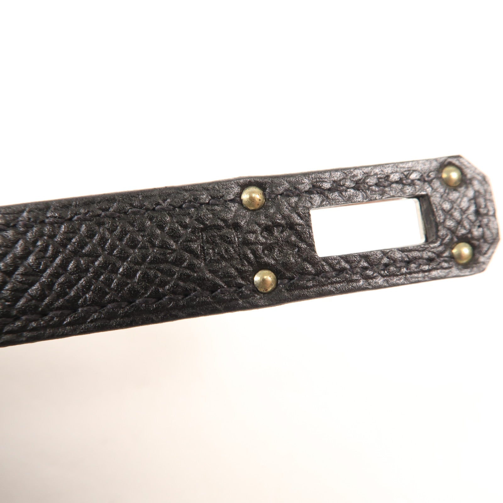 HERMES Epsom皮革Kelly Wallet銀扣長錢包Noir