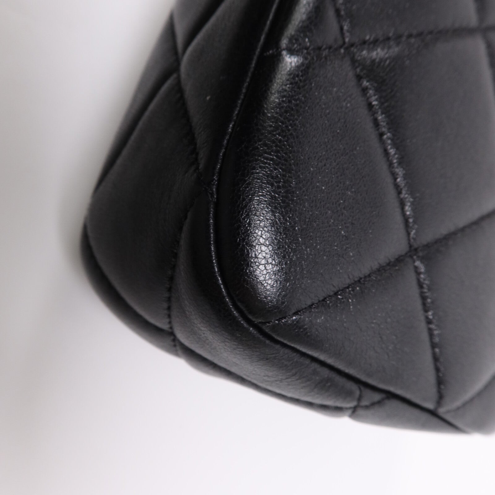 CHANEL 羊皮皮革Chain Shoulder Bag金扣鏈帶肩背袋