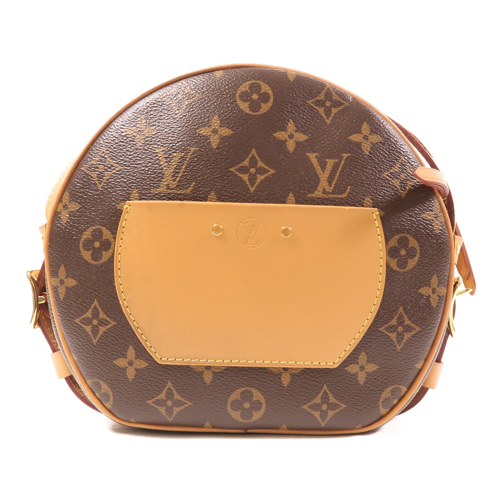 LOUIS VUITTON LV GHW Boite Chapeau Souple Shoulder Bag M52294 Monogram Brown
