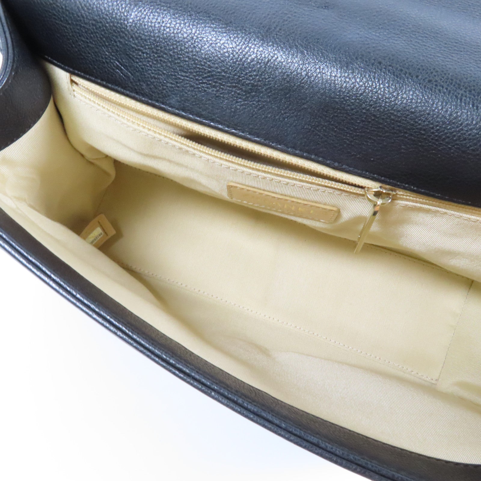 CHANEL (PRICE DOWN) Quilted CC GHW 2 Way Chain Shoulder Bag Calfskin Leather Black