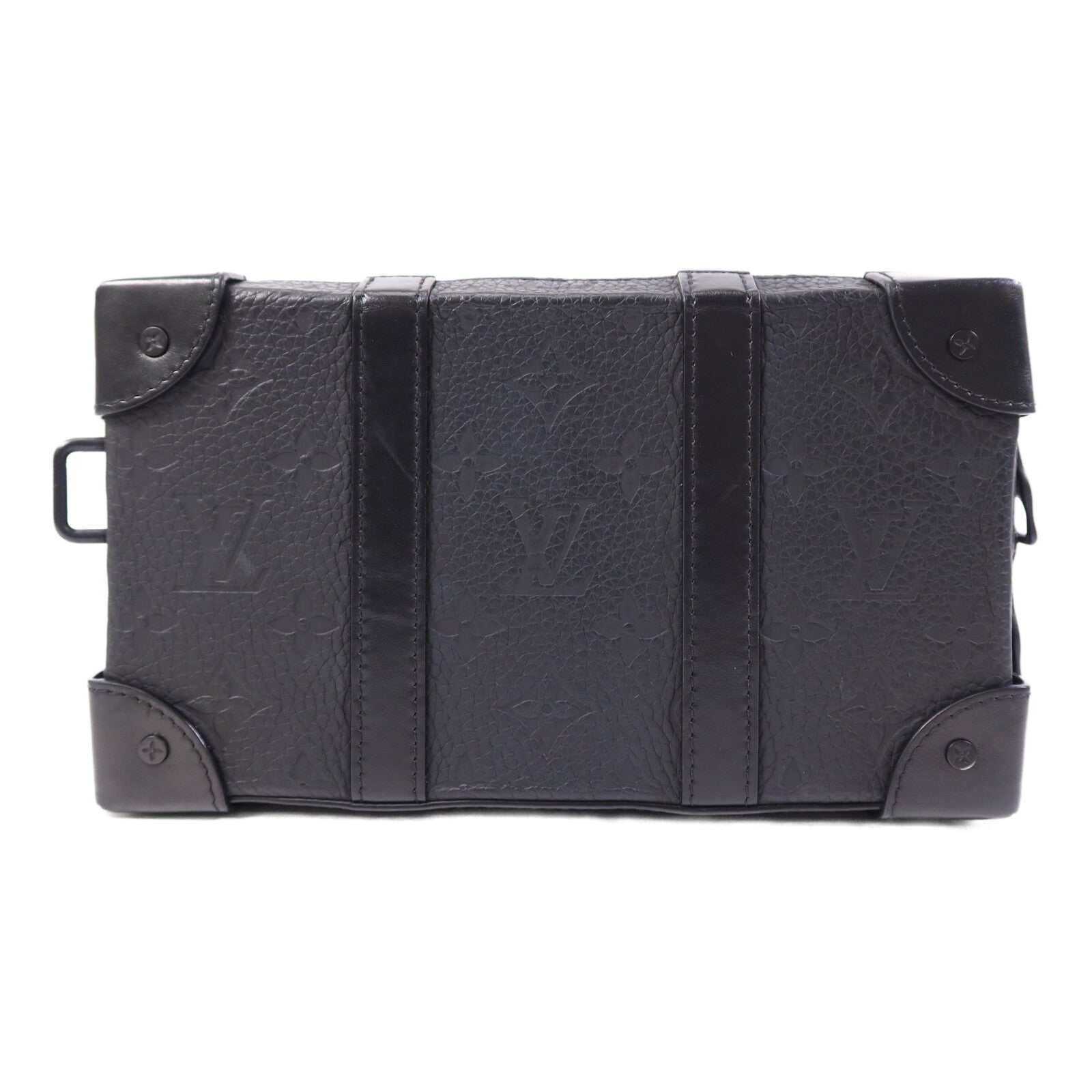 LOUIS VUITTON Monogram Taurillon Soft Trunk肩背袋