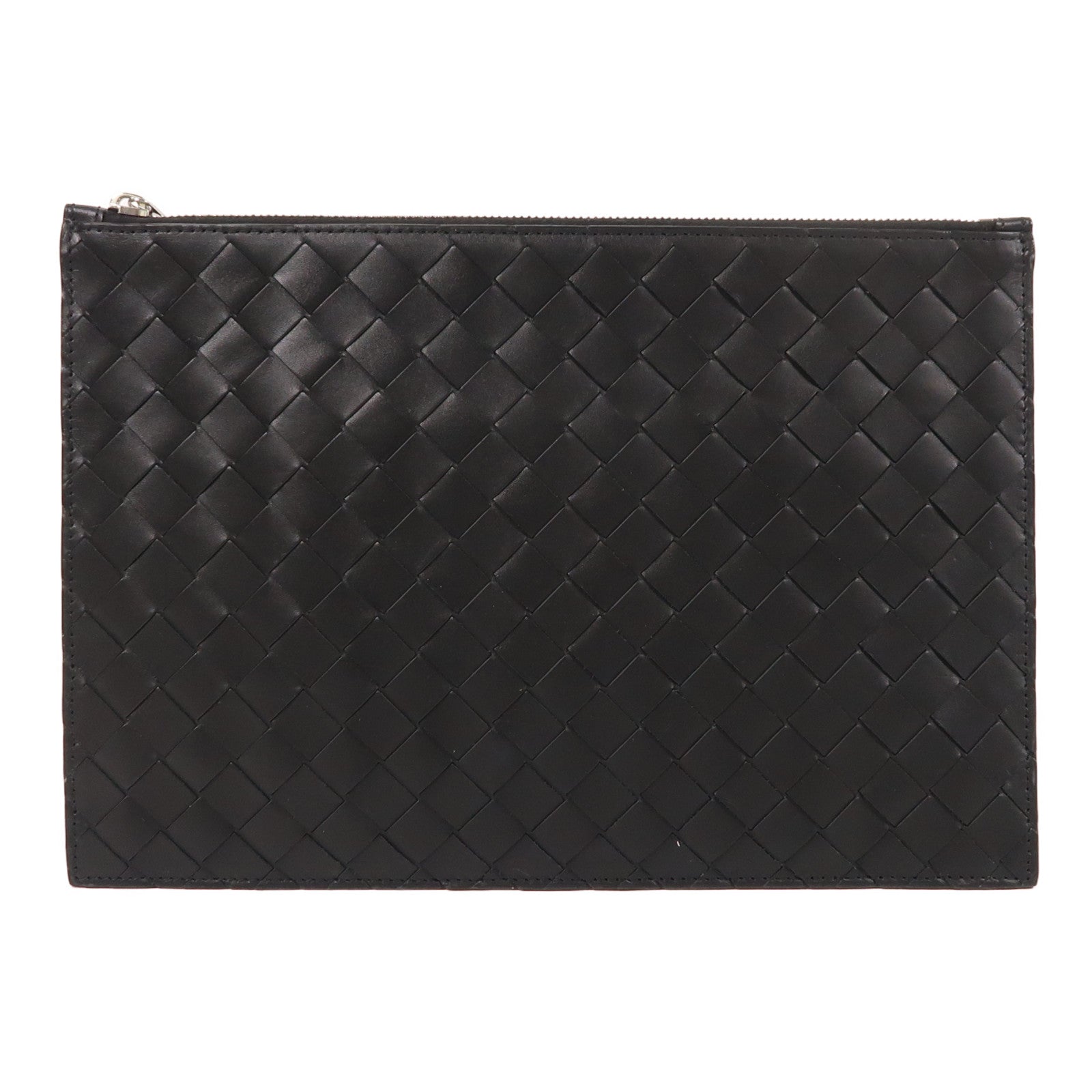 BOTTEGA VENETA 牛皮皮革Clutch Bag銀扣手拿包