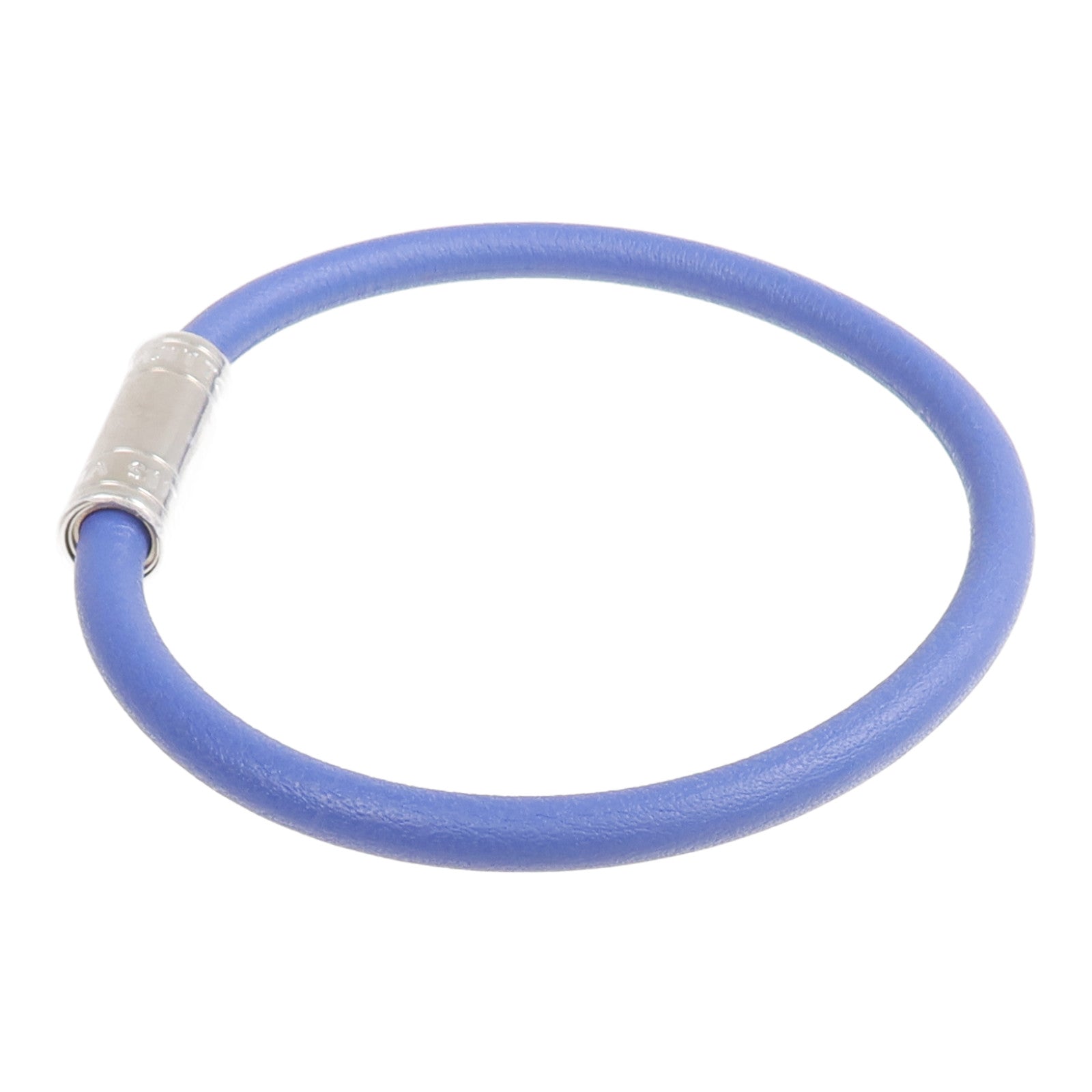 LOUIS VUITTON 牛皮皮革Keep It Bracelet銀扣手鏈