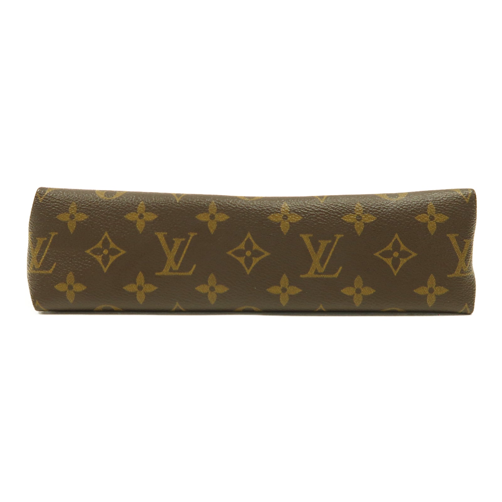 LOUIS VUITTON 【激減優惠】Monogram Saint Placide金扣鏈帶肩背袋啡色/紅色