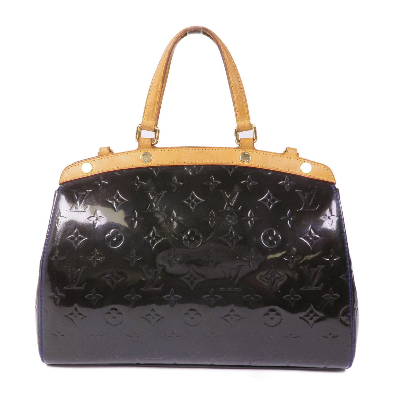 LOUIS VUITTON Vernis Blair MM金扣手挽肩背兩用袋