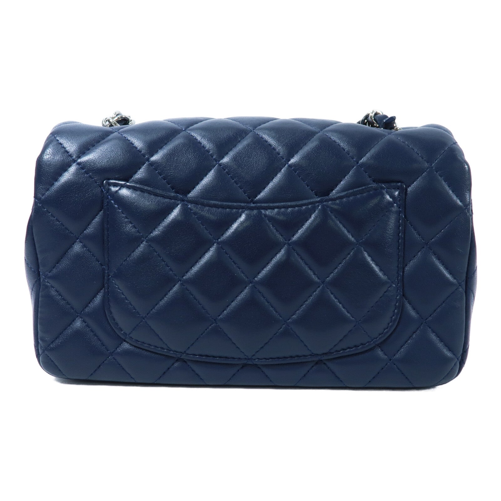 CHANEL 羊皮皮革Mini Classic 20鏈帶肩背袋