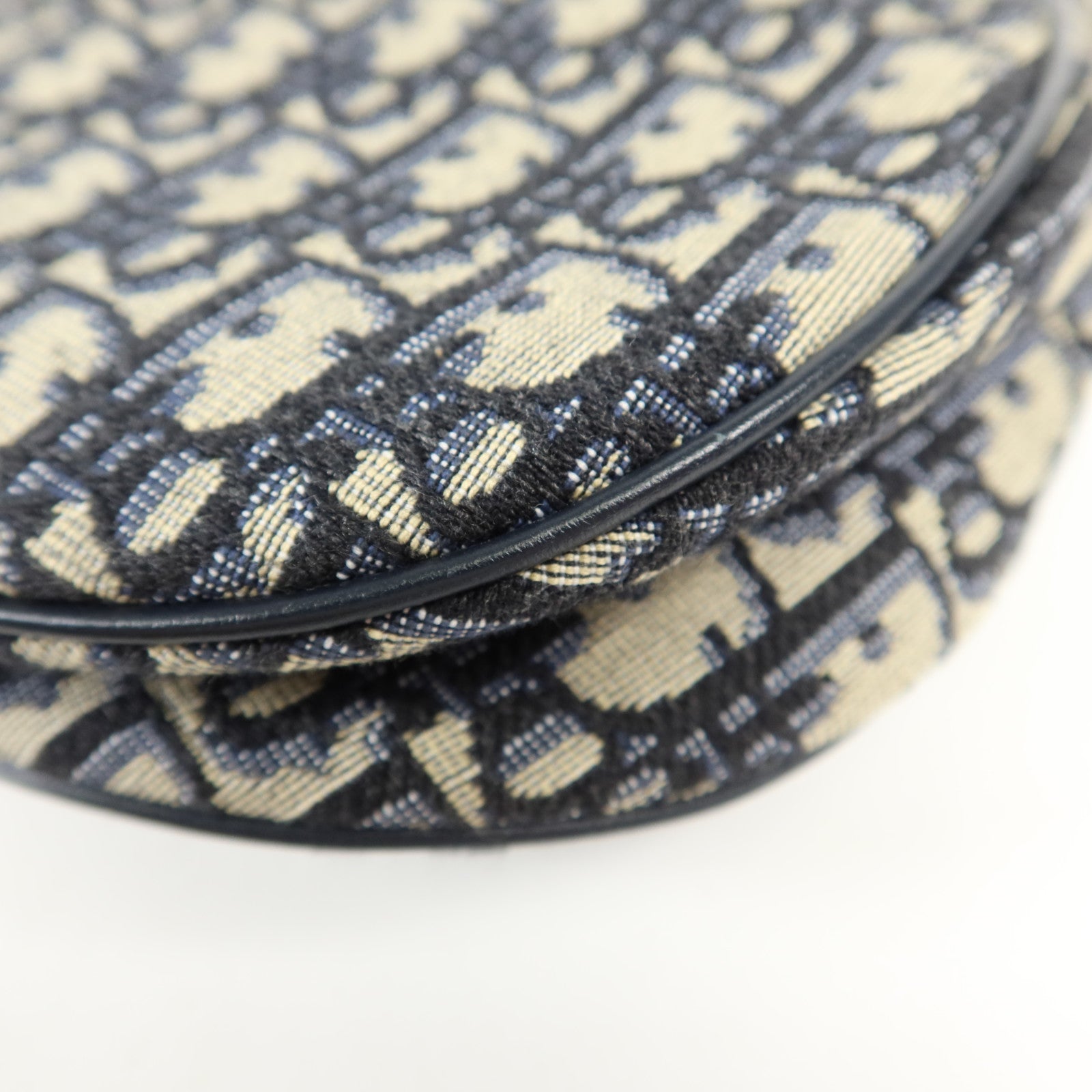 Dior 帆布Saddle金扣手挽肩背兩用袋