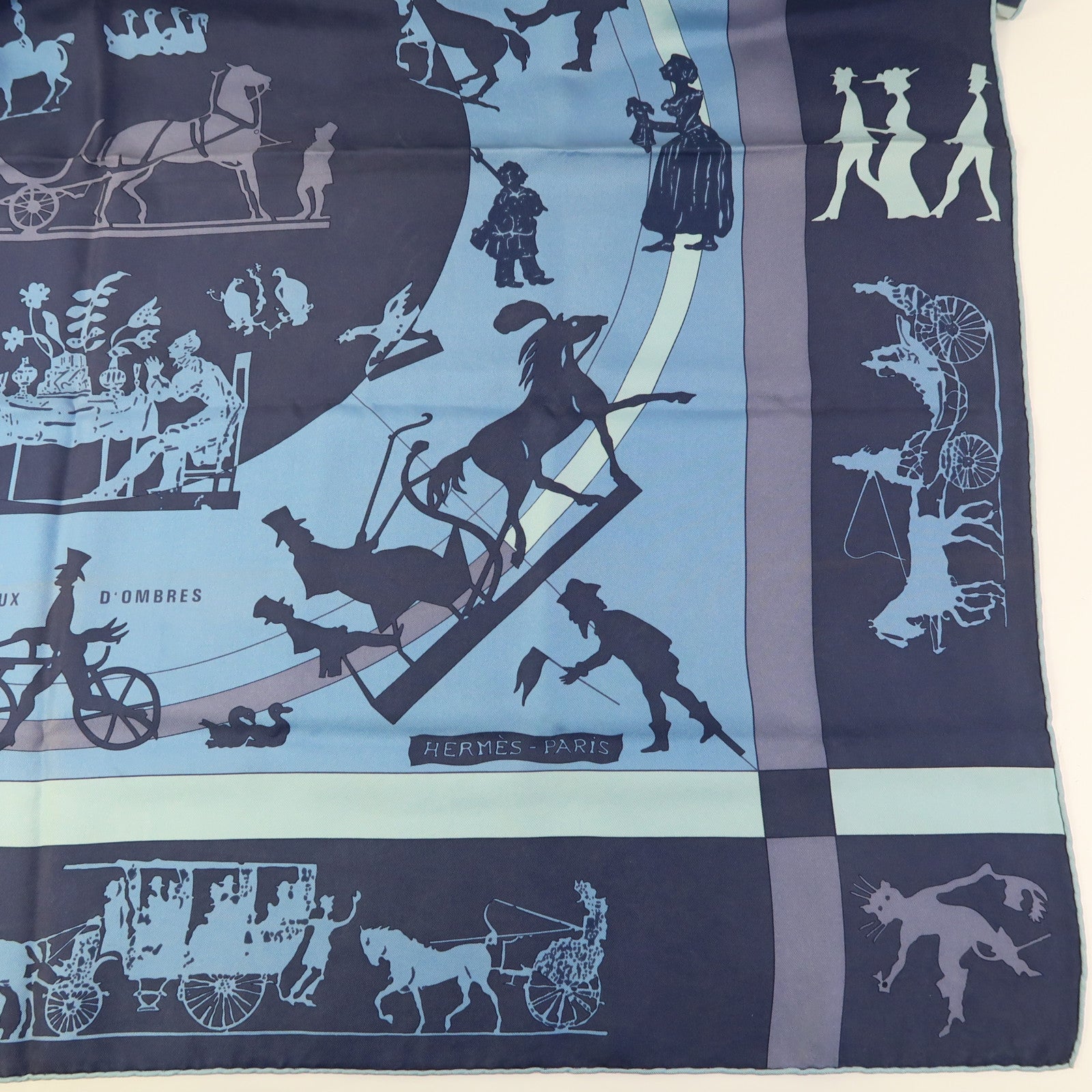 HERMES 絲質Scarf 90X90絲巾