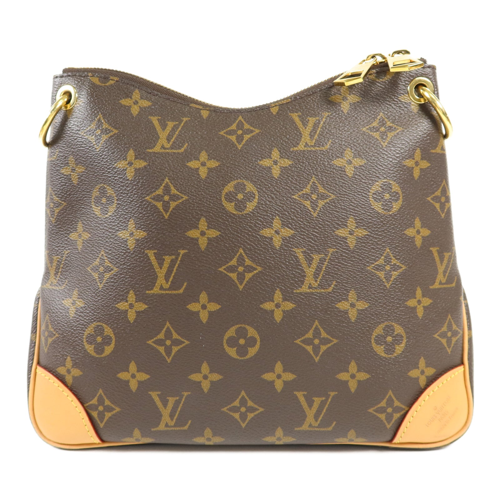 LOUIS VUITTON Monogram Odeon PM金扣手挽袋