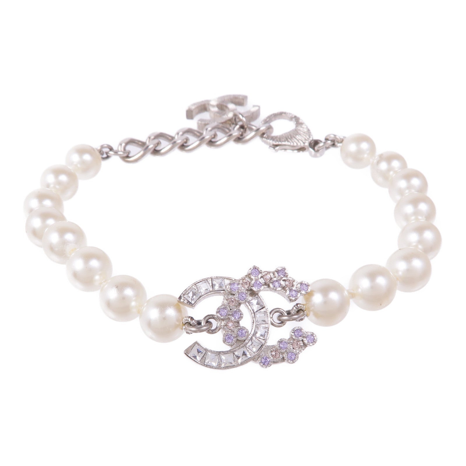 CHANEL 【激減優惠】PVC/金屬Bracelet手鏈