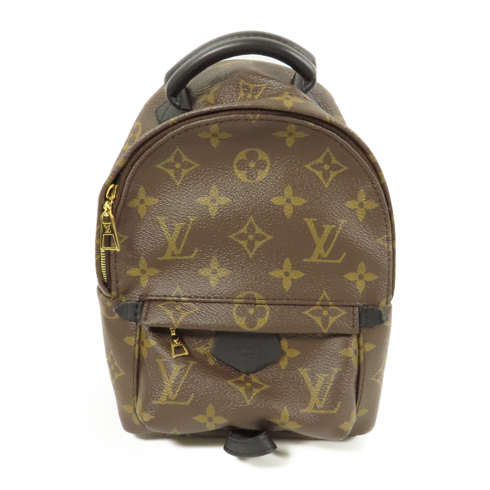 LOUIS VUITTON LV GHW Palm Spring Mini Backpack Monogram M44873 Brown