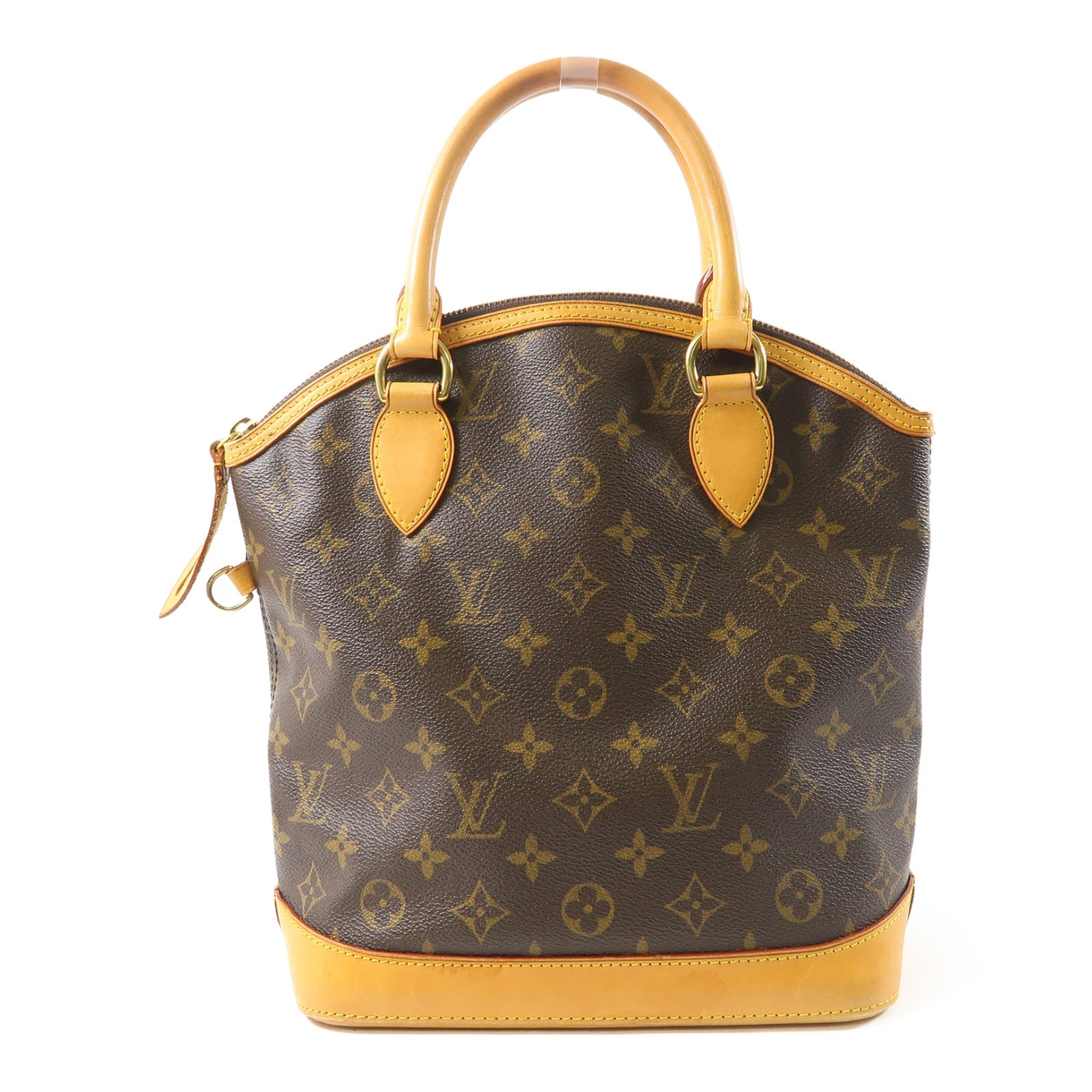 LOUIS VUITTON 【激減優惠】Monogram Lockit金扣手挽袋啡色