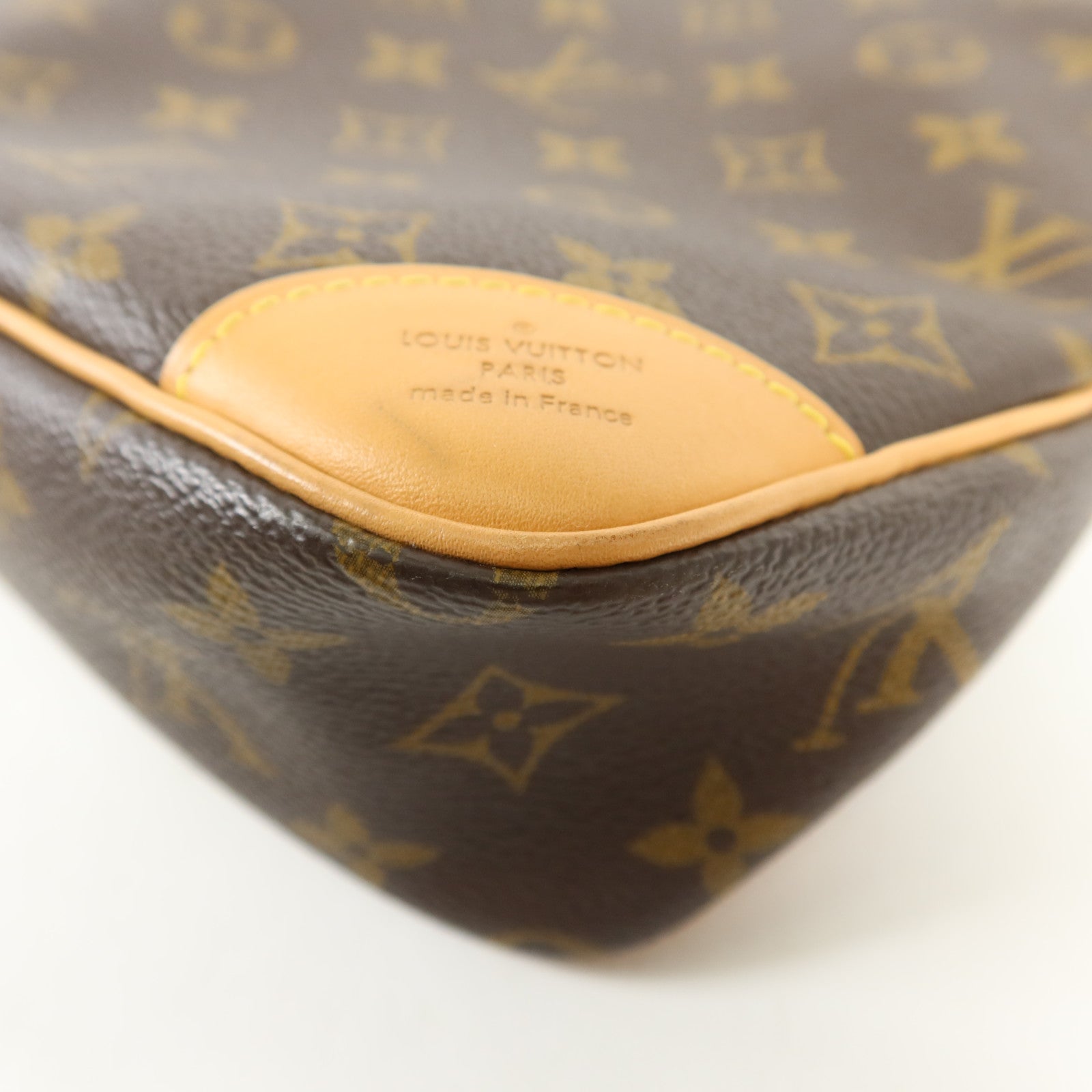 LOUIS VUITTON Monogram Odeon PM金扣手挽袋