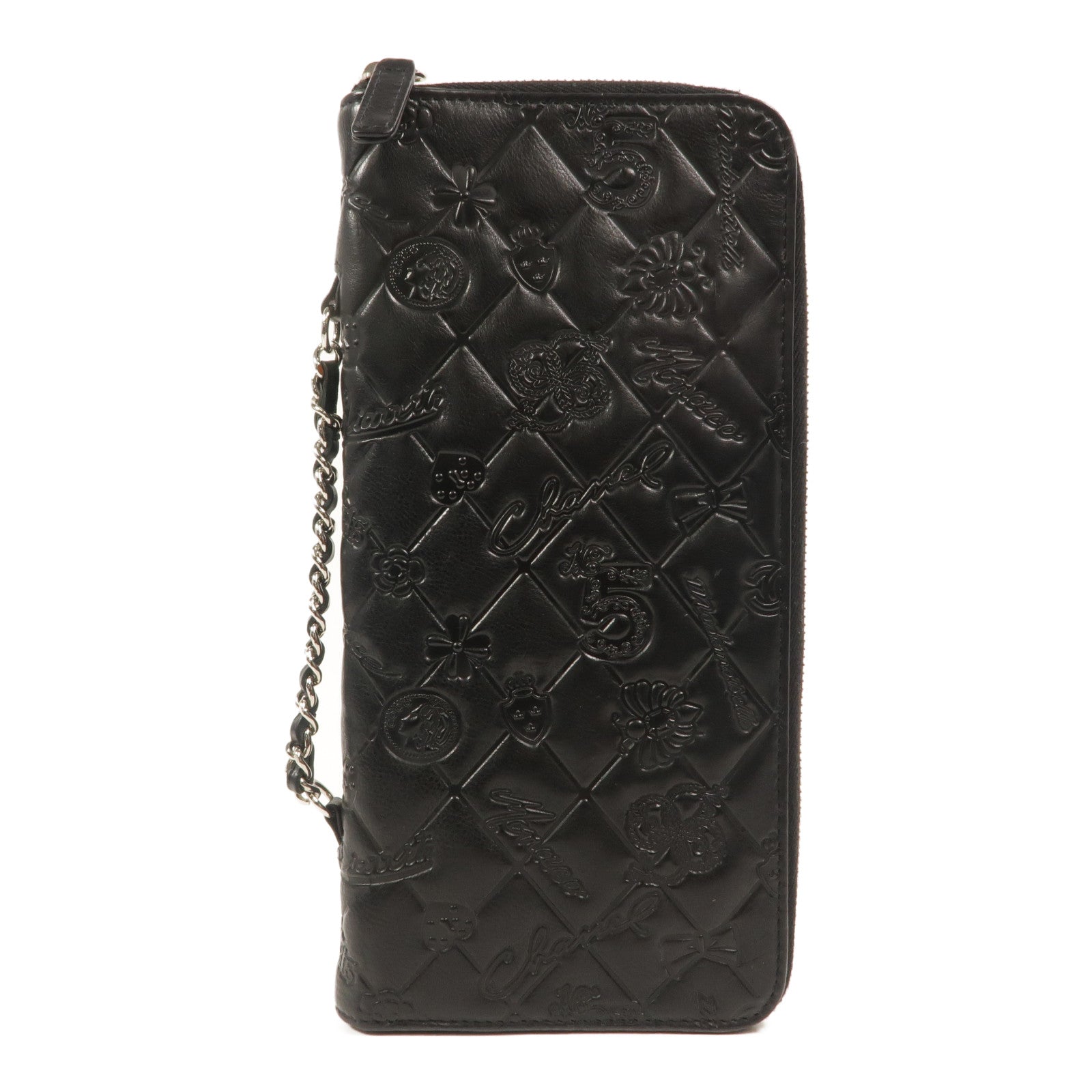 CHANEL 牛皮皮革Pouch手拿包
