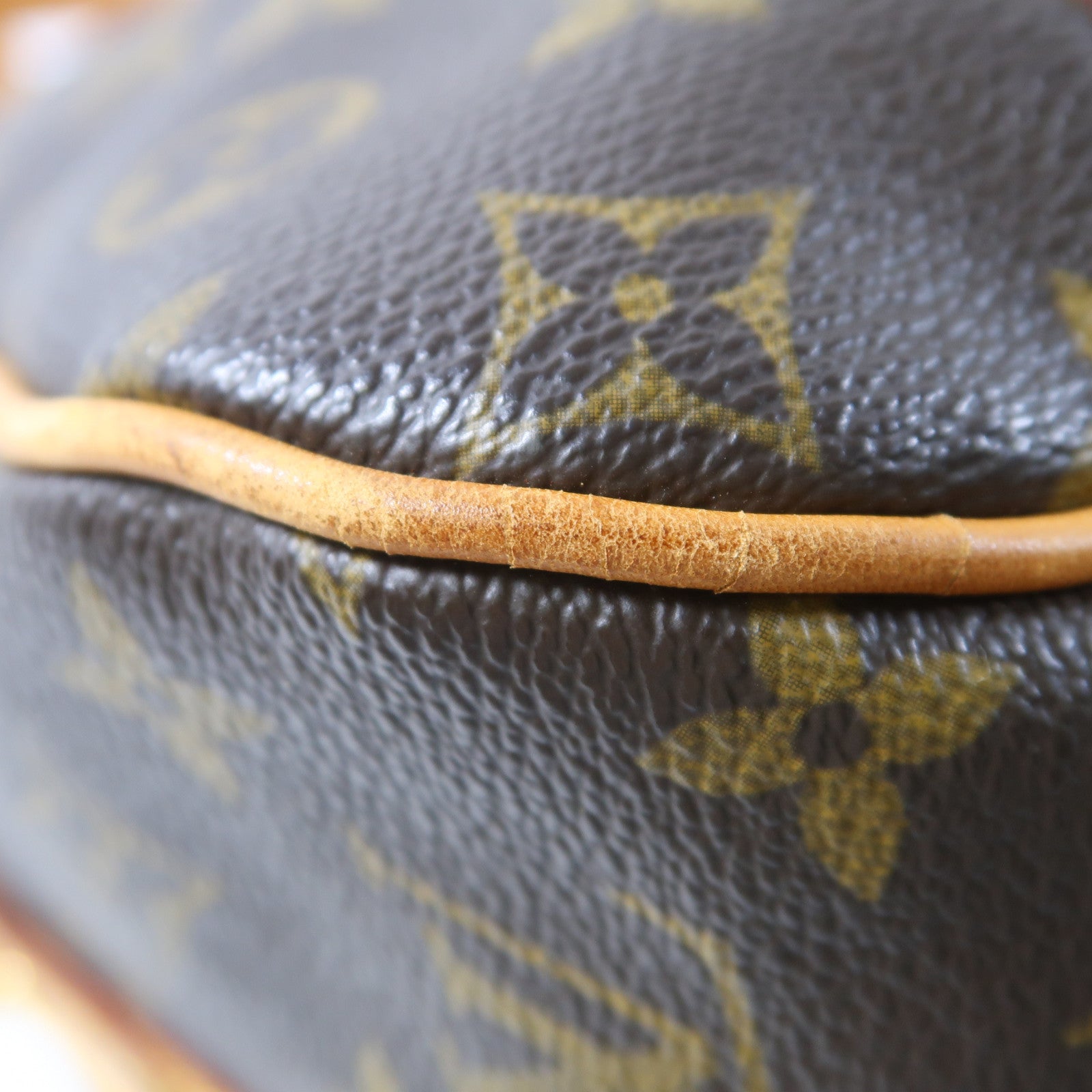 LOUIS VUITTON (PRICE DOWN) LV GHW Stresa GM Shoulder Bag M61188 Monogram Brown