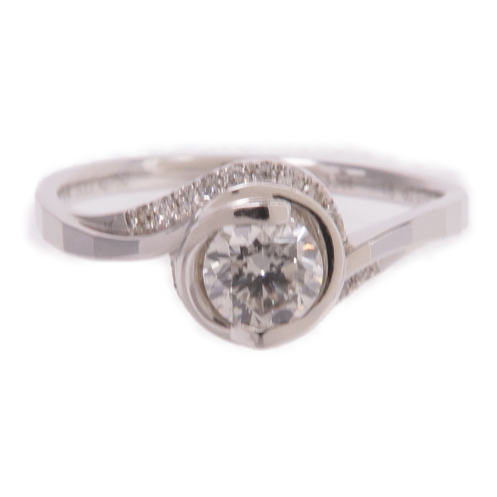 JEWELRY 【激減優惠】18K白金Diamond Ring鑽石戒指US#6