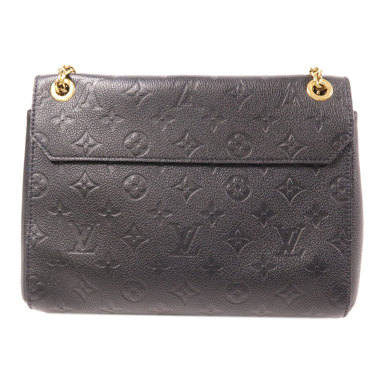 LOUIS VUITTON LV GHW Vavin PM Shoulder Bag M44151 Monogram Empreinte Black