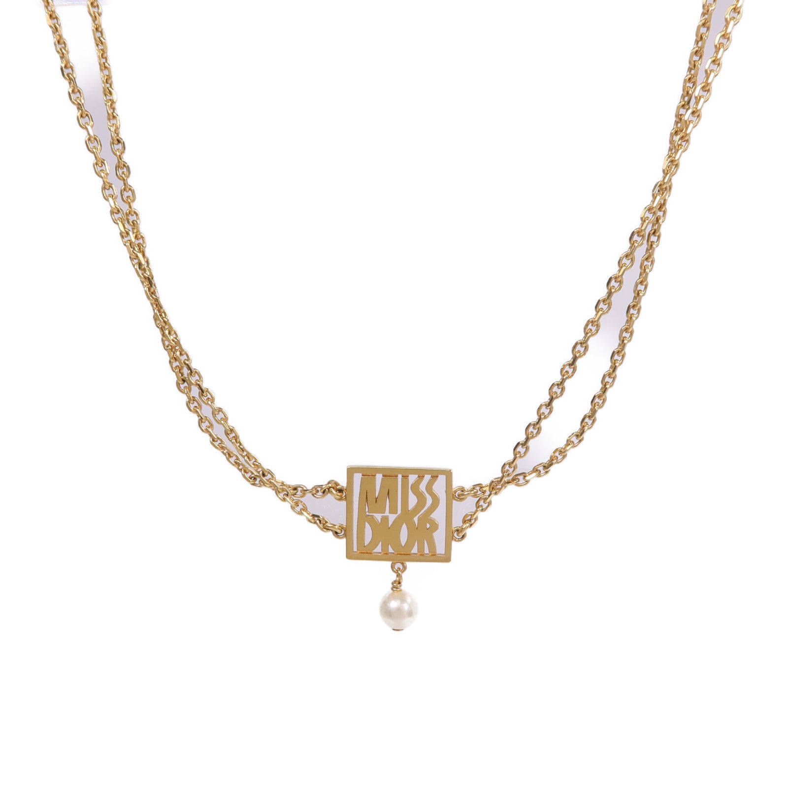 Dior 金屬Miss Dior Choker項鍊
