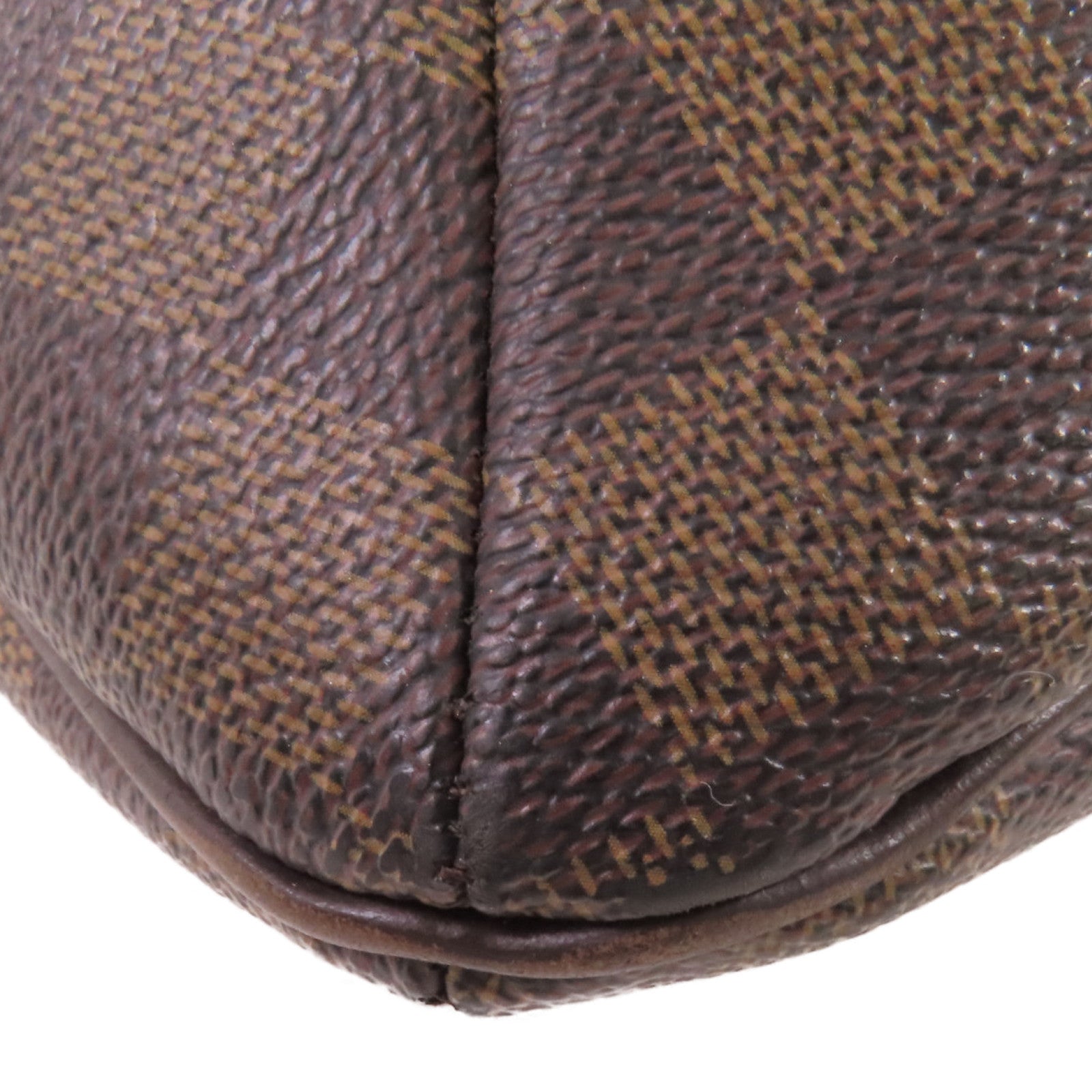 LOUIS VUITTON 【激減優惠】Damier Ebene Musette Shoulder Bag金扣肩背袋啡色