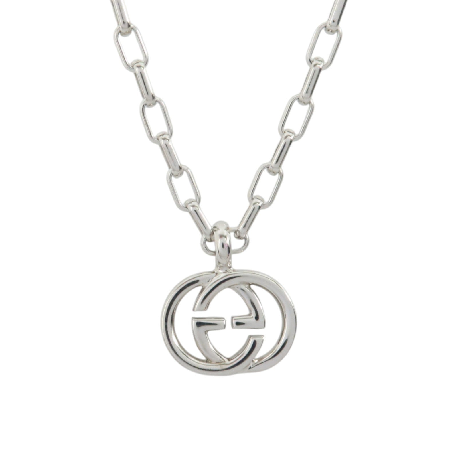 GUCCI 925純銀GG Necklace項鏈