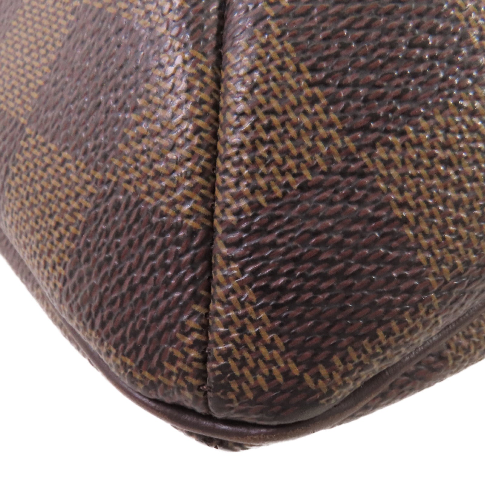 LOUIS VUITTON 【激減優惠】Damier Ebene Musette Shoulder Bag金扣肩背袋啡色