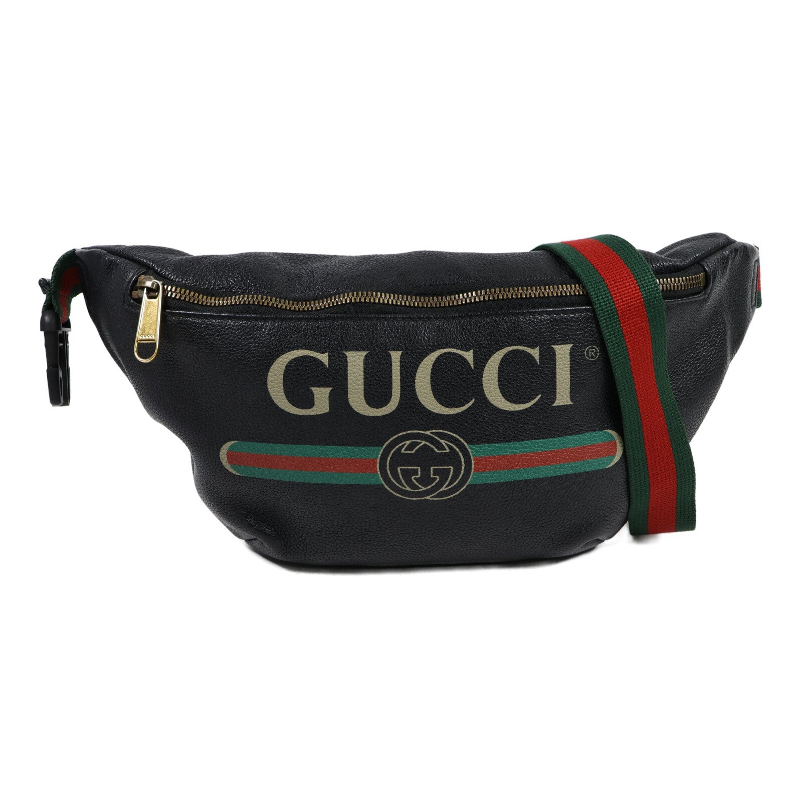 GUCCI 牛皮皮革Waist Bag腰包