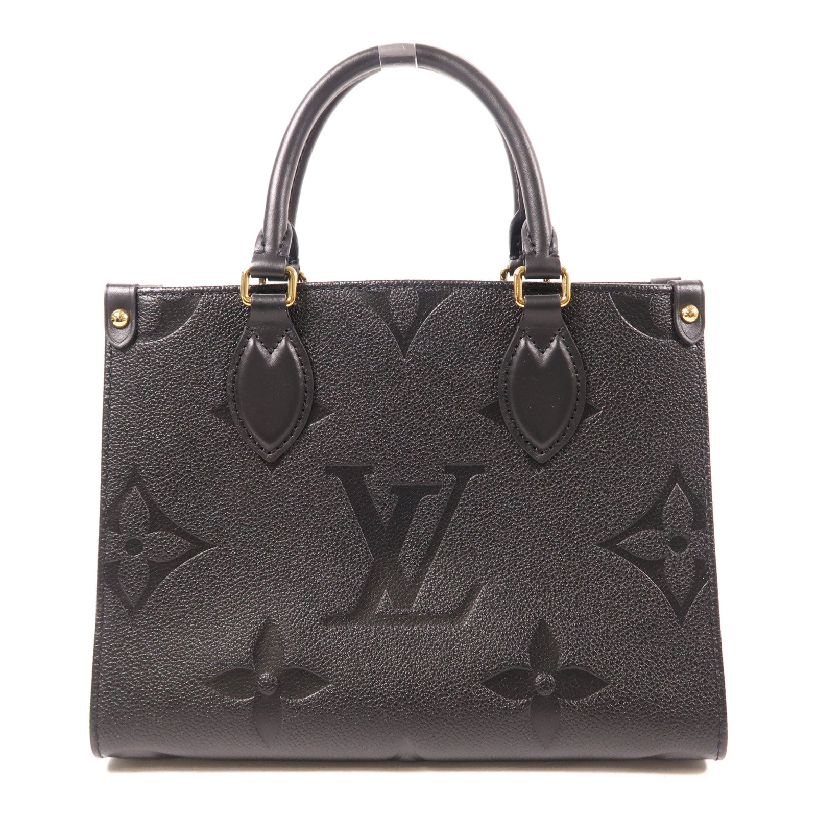 LOUIS VUITTON LV GHW On The Go PM 2 Way Bag M45653 Monogram Empreinte Black