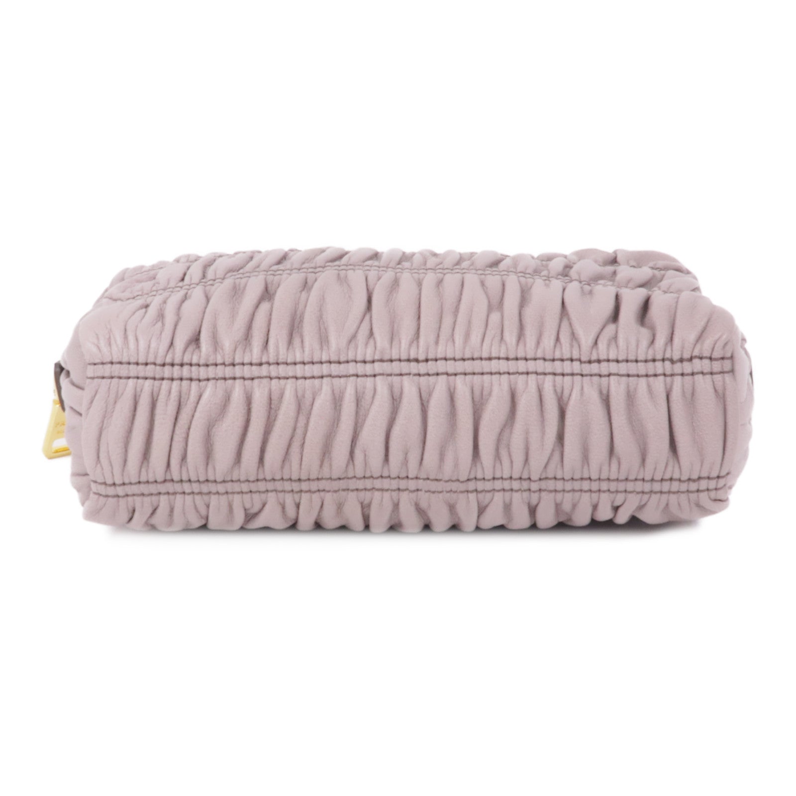 PRADA 牛皮皮革Clutch Bag金扣手拿包