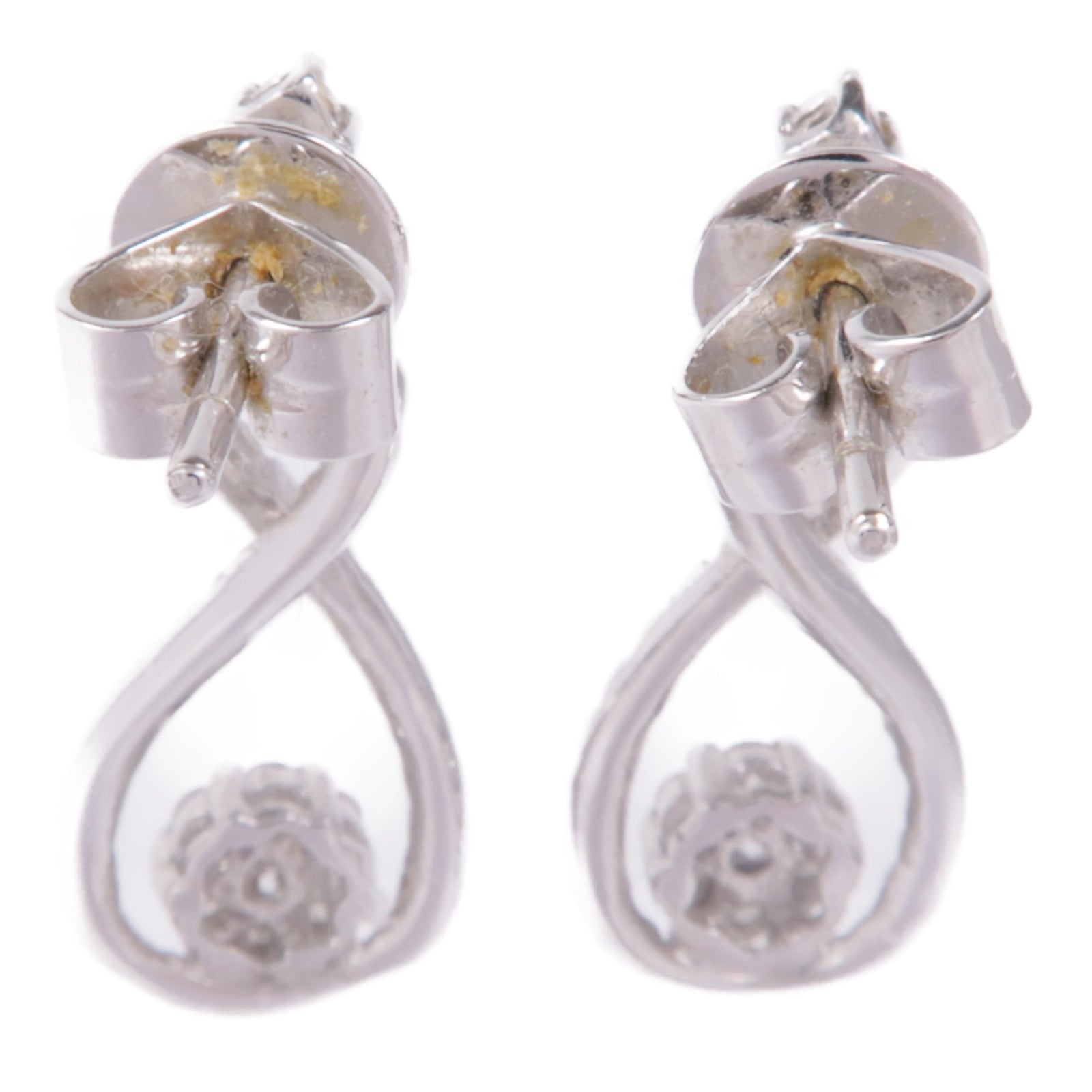 JEWELRY 18K白金Diamond Earrings鑽石耳環