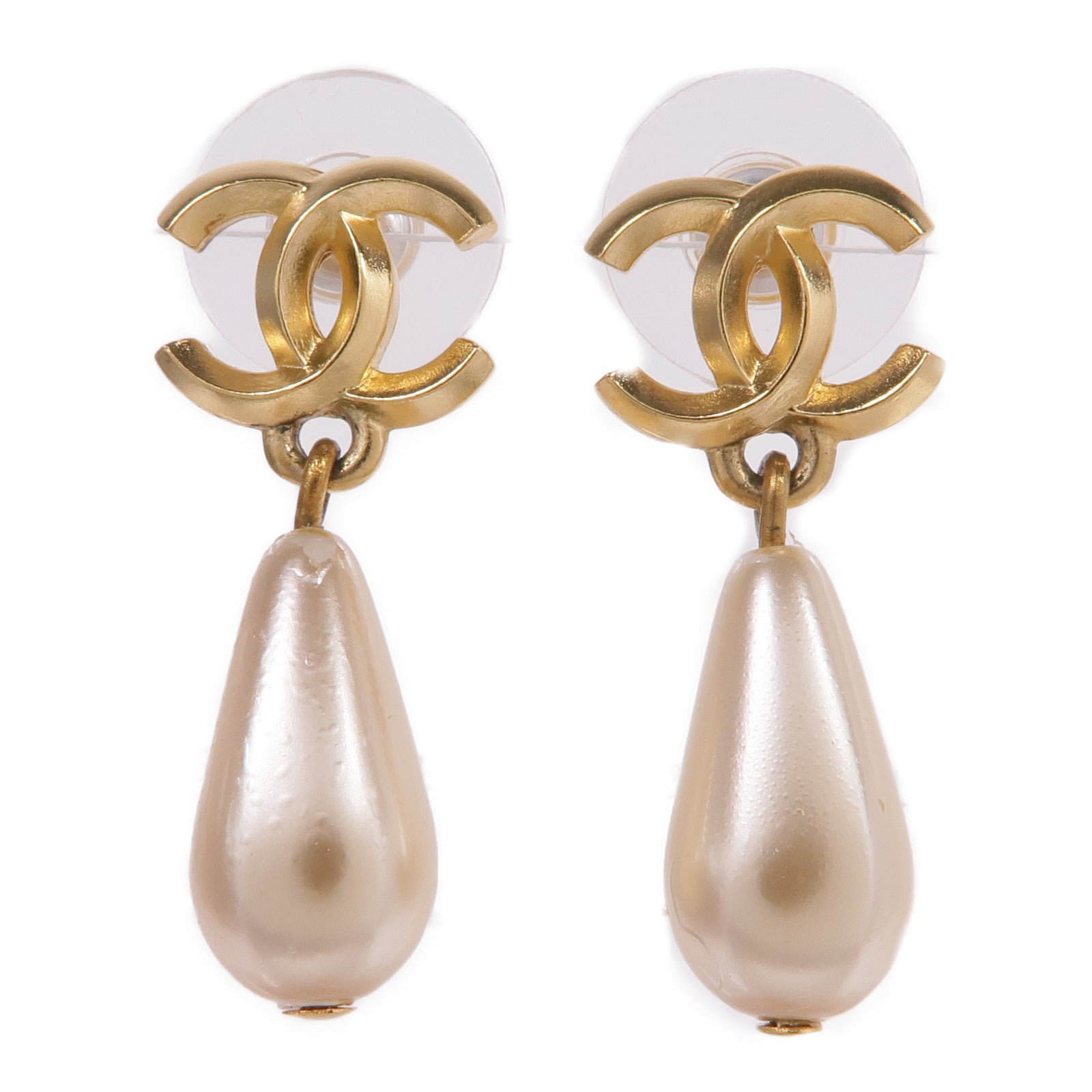 CHANEL PVC/金屬Earrings耳環