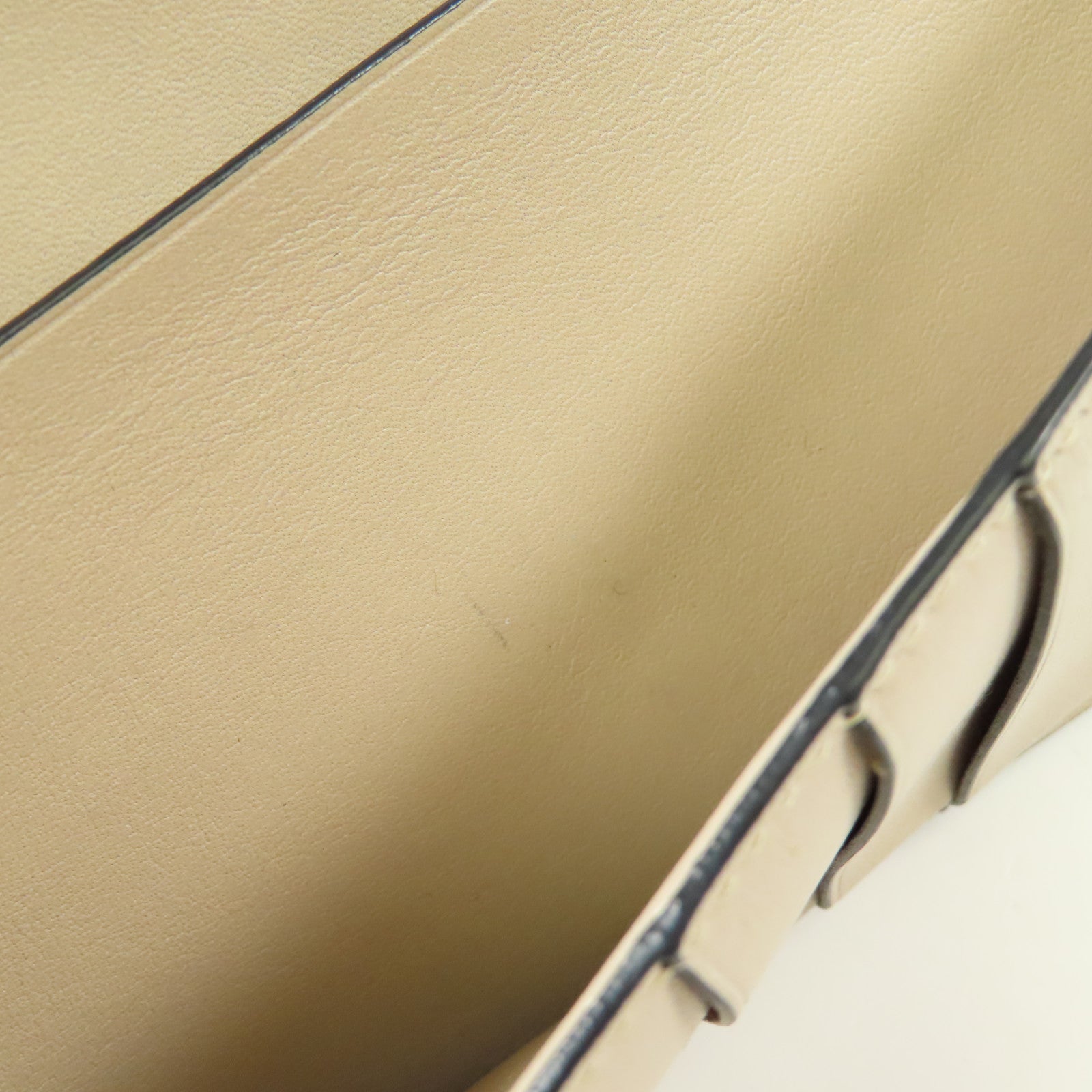 LOEWE 牛皮皮革Large Vertical Wallet銀扣長錢包