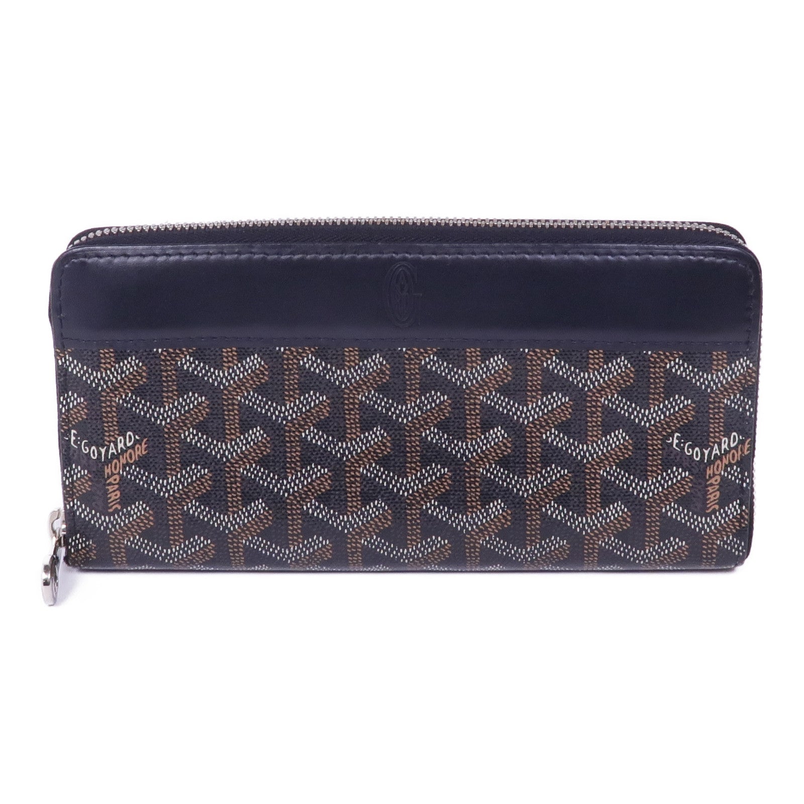 GOYARD 塗層帆布Long Wallet銀扣長錢包