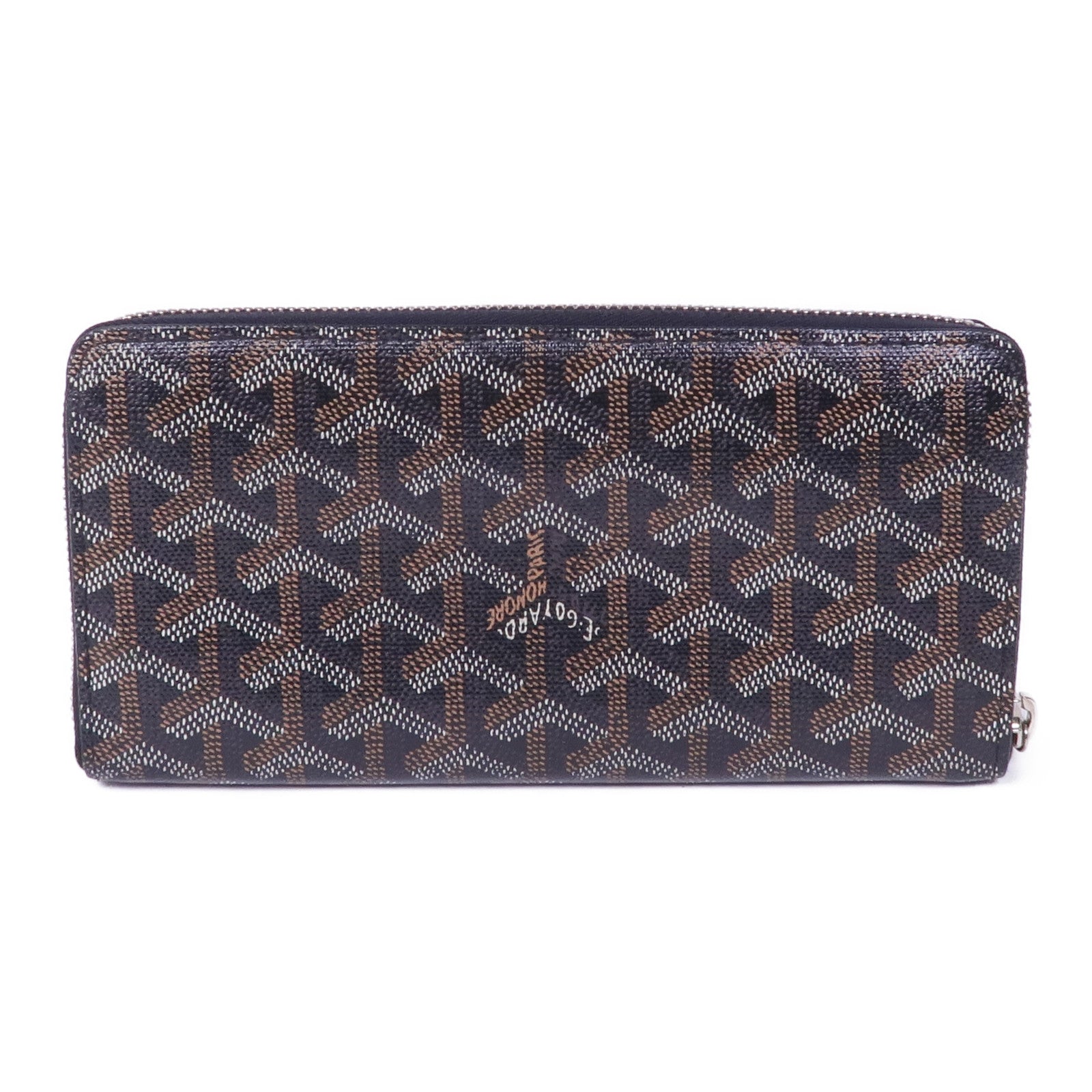 GOYARD 塗層帆布Long Wallet銀扣長錢包