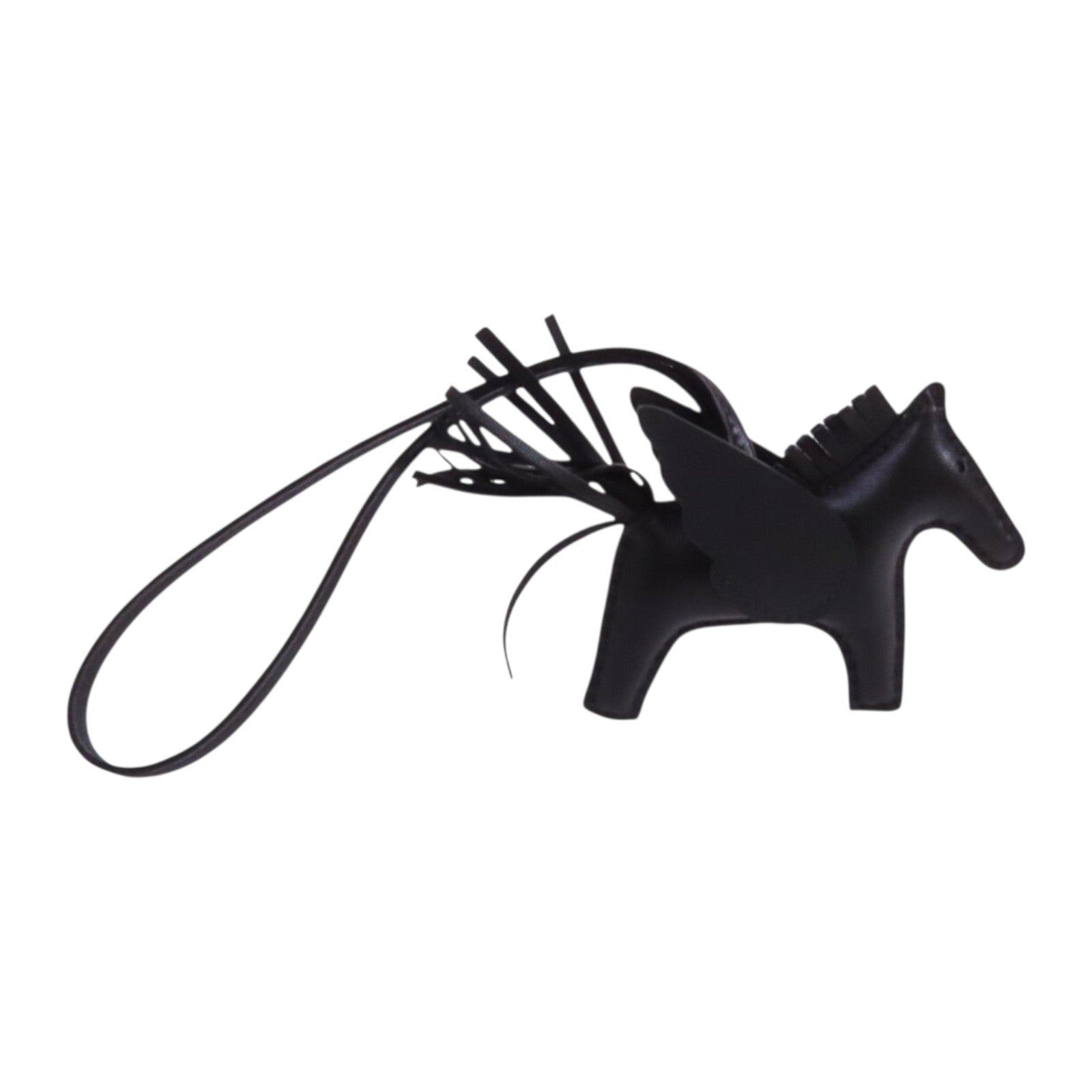 HERMES Milo皮革Rodeo Pegase PM掛飾