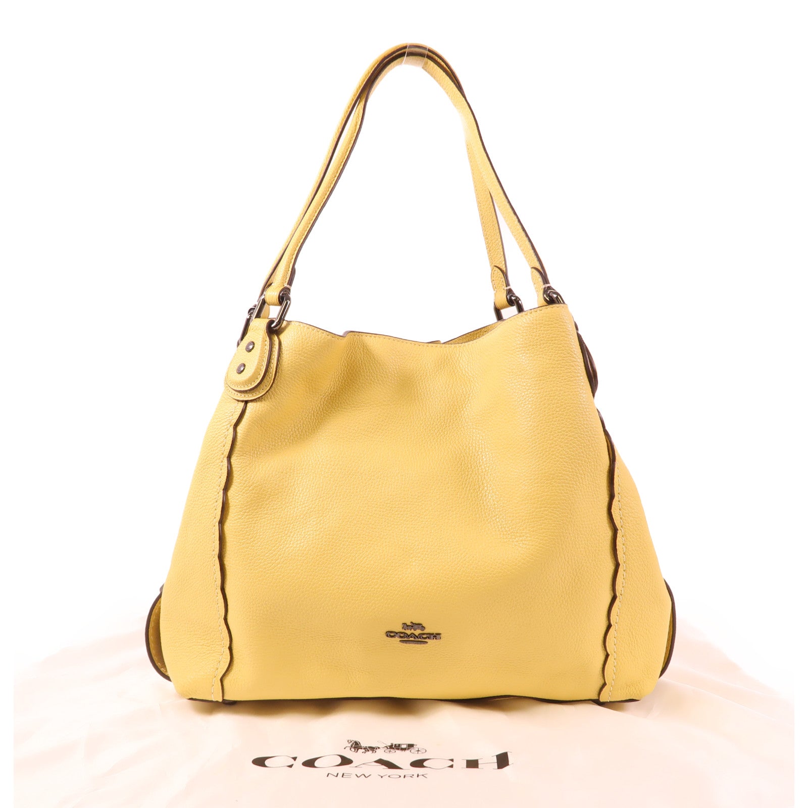 COACH 牛皮皮革Shoulder Bag肩背袋