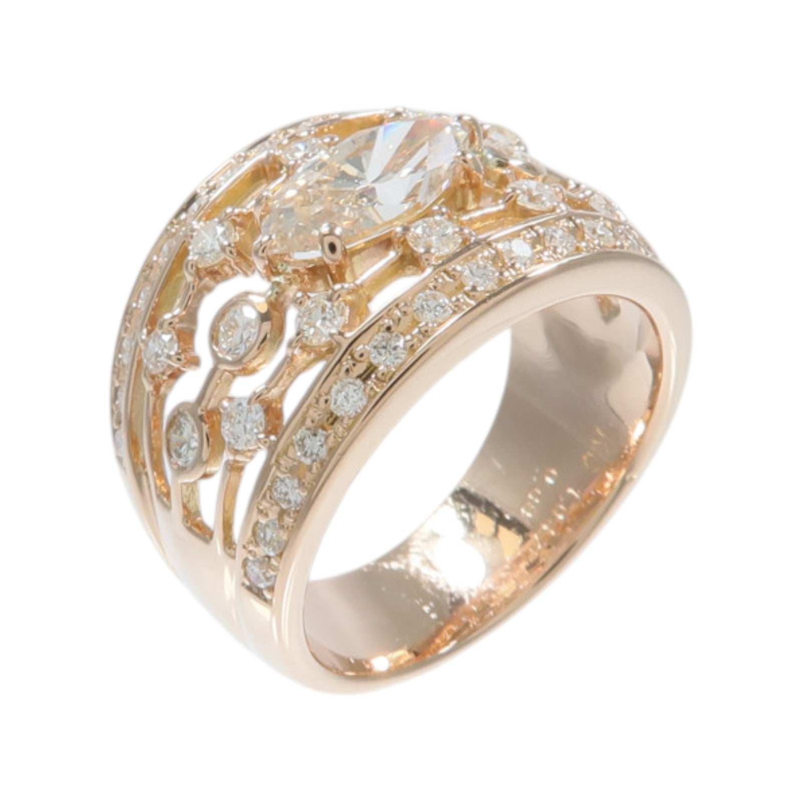 JEWELRY 18K玫瑰金Diamond Ring鑽石戒指