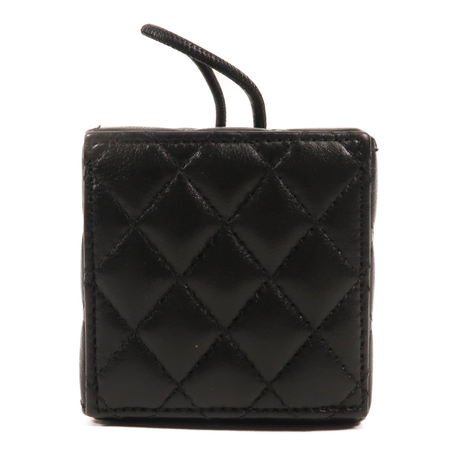 CHANEL 牛皮皮革Mini Box金扣肩背袋