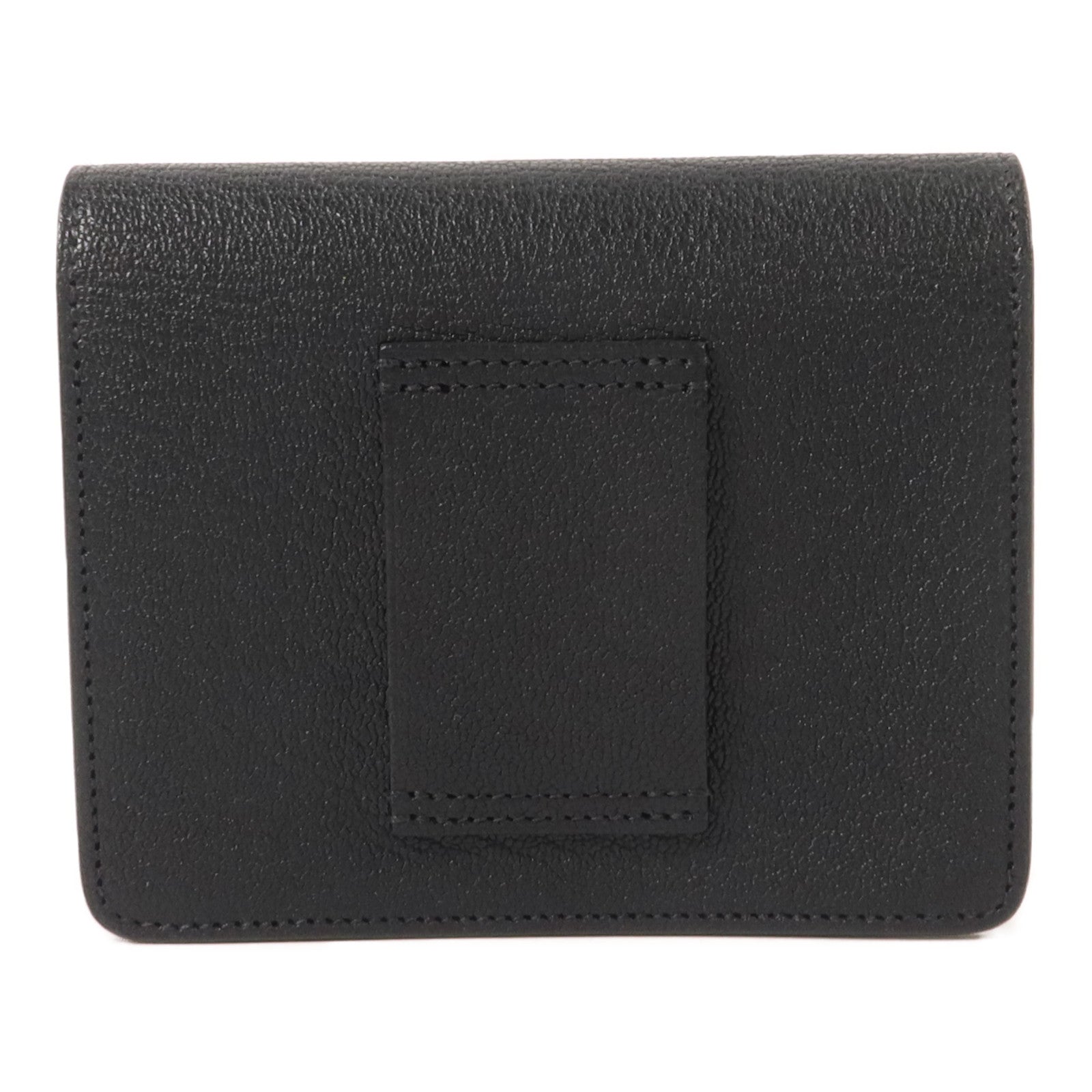 HERMES Chevre皮革Roulis Slim錢包Noir